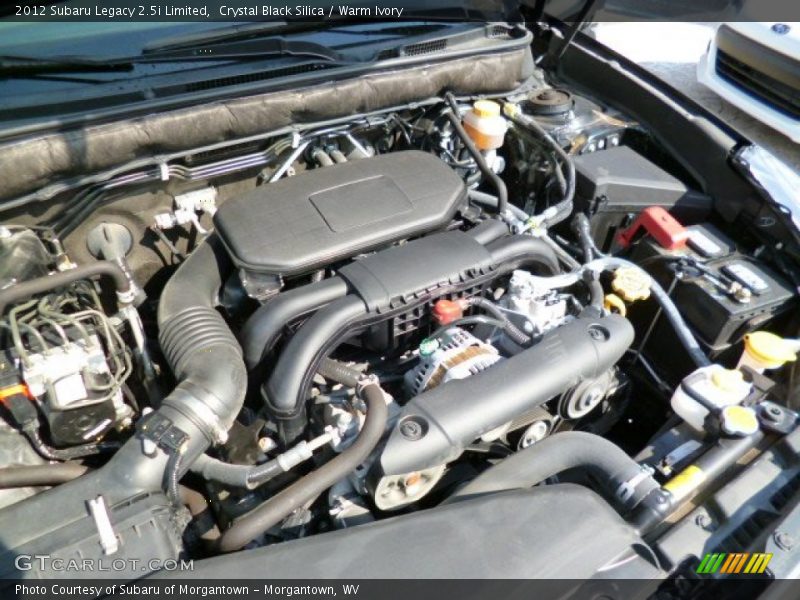 Crystal Black Silica / Warm Ivory 2012 Subaru Legacy 2.5i Limited