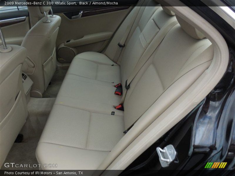 Black / Almond/Mocha 2009 Mercedes-Benz C 300 4Matic Sport