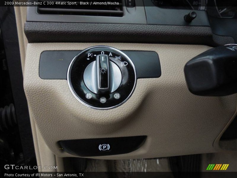 Black / Almond/Mocha 2009 Mercedes-Benz C 300 4Matic Sport