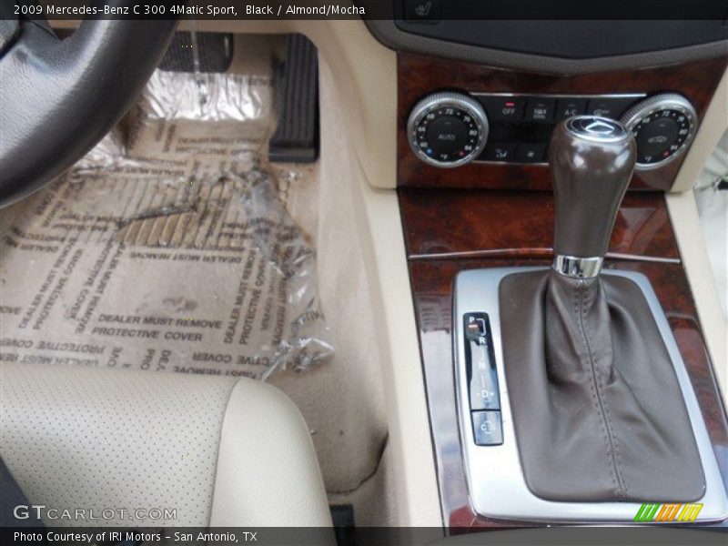 Black / Almond/Mocha 2009 Mercedes-Benz C 300 4Matic Sport