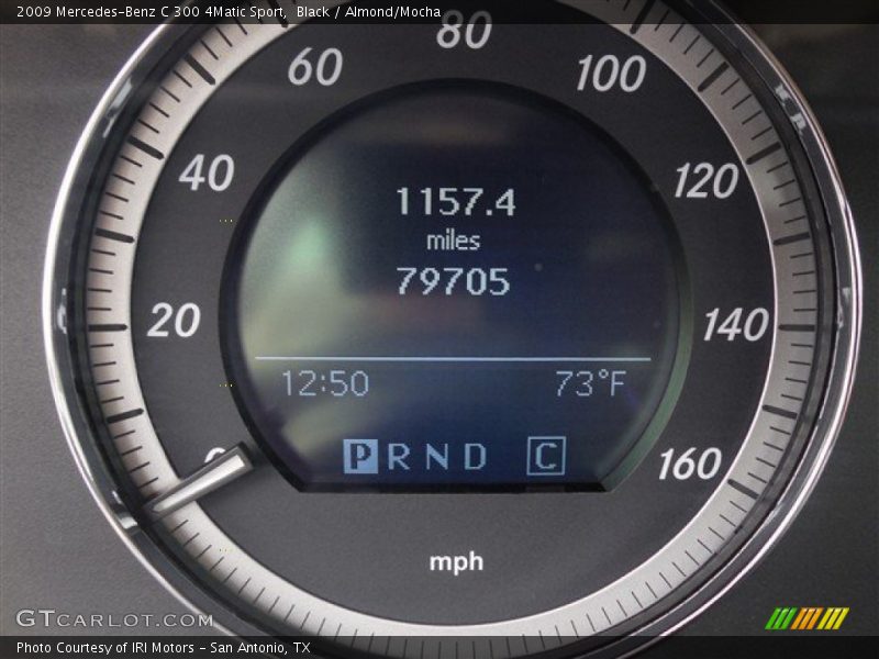 Black / Almond/Mocha 2009 Mercedes-Benz C 300 4Matic Sport