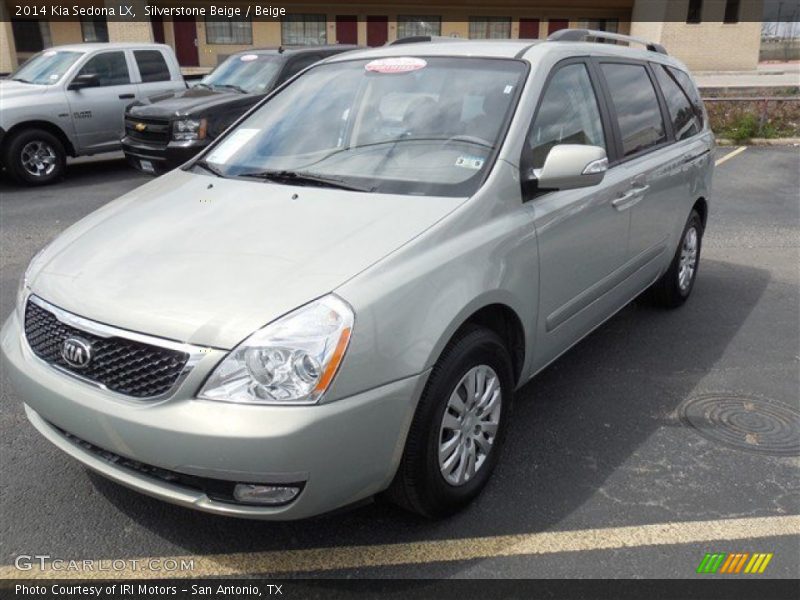 Silverstone Beige / Beige 2014 Kia Sedona LX