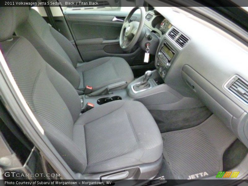 Black / Titan Black 2011 Volkswagen Jetta S Sedan