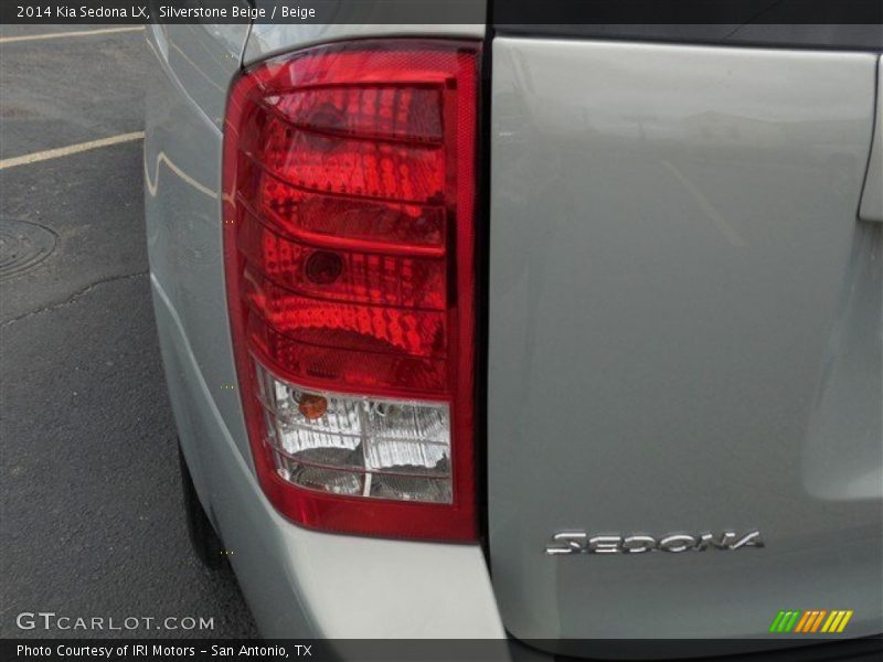 Silverstone Beige / Beige 2014 Kia Sedona LX