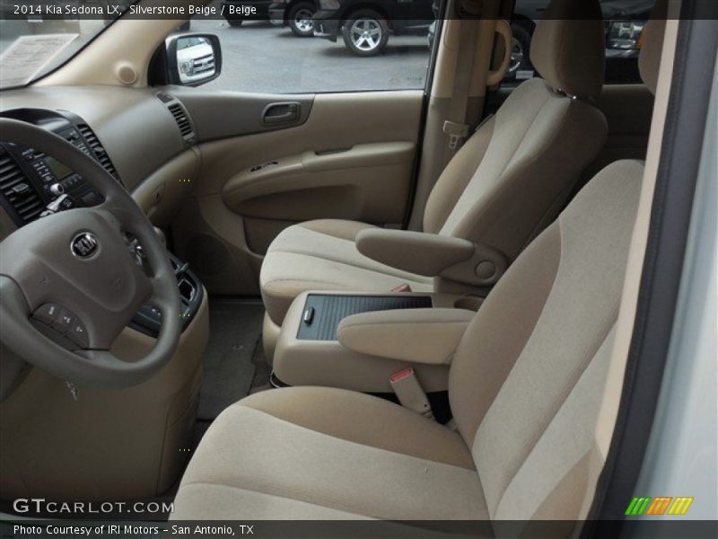 Silverstone Beige / Beige 2014 Kia Sedona LX