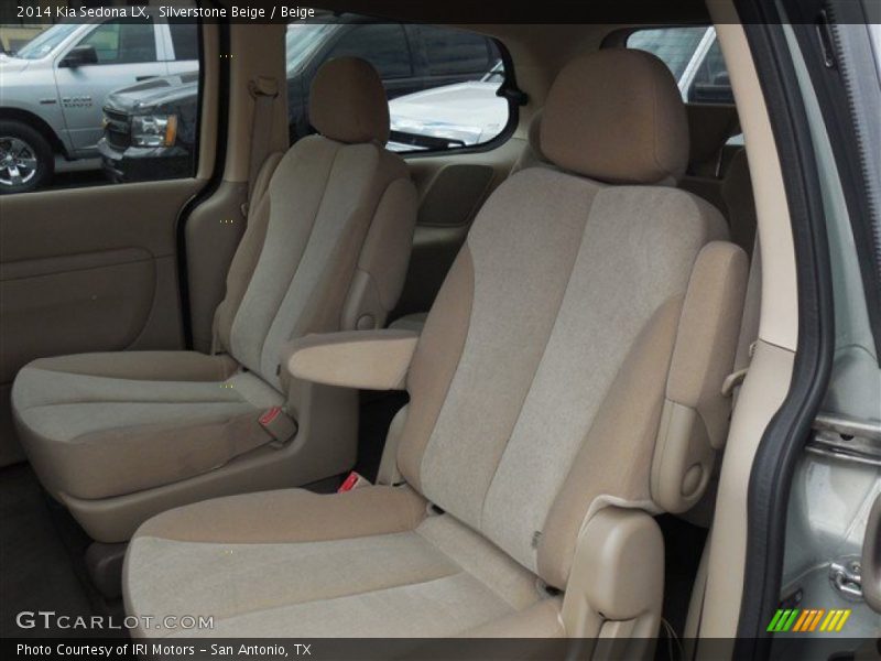 Silverstone Beige / Beige 2014 Kia Sedona LX