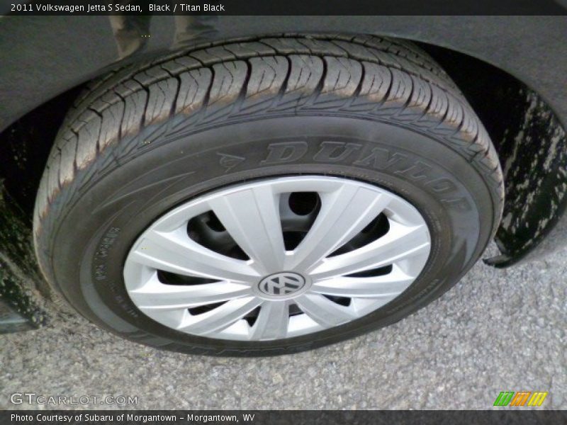Black / Titan Black 2011 Volkswagen Jetta S Sedan