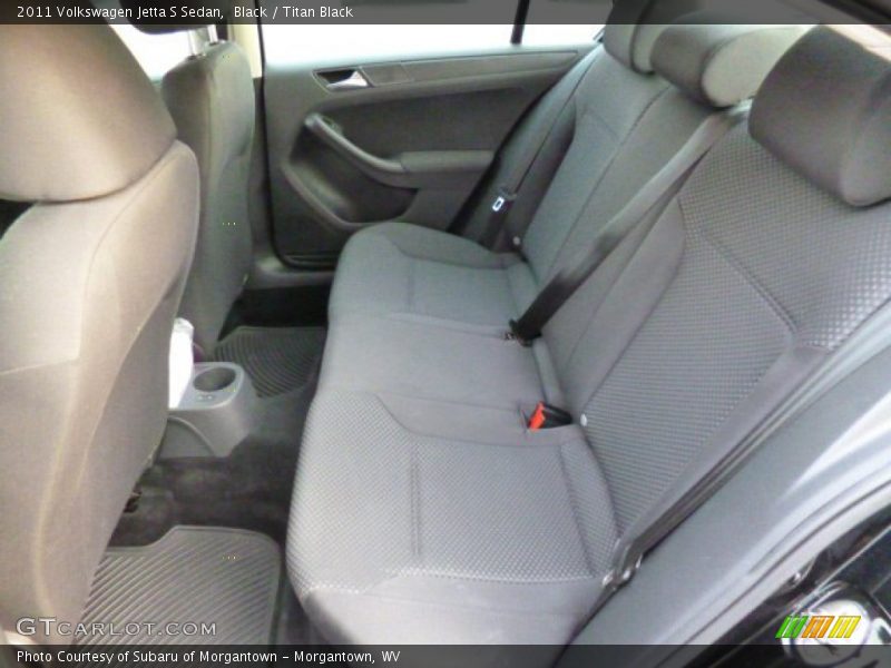 Black / Titan Black 2011 Volkswagen Jetta S Sedan