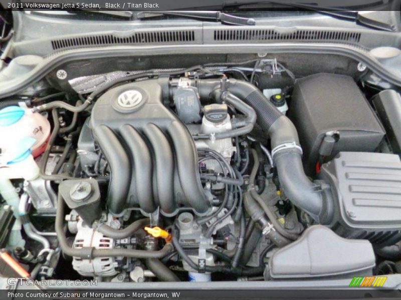 Black / Titan Black 2011 Volkswagen Jetta S Sedan