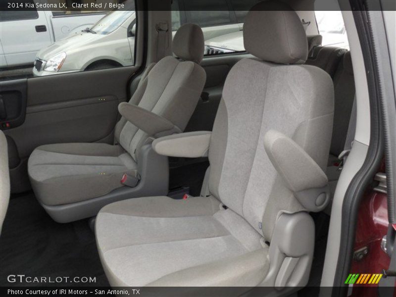 Claret Red / Beige 2014 Kia Sedona LX