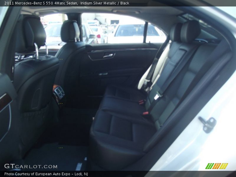 Iridium Silver Metallic / Black 2011 Mercedes-Benz S 550 4Matic Sedan