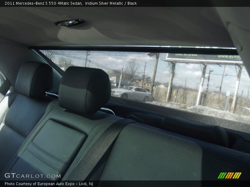 Iridium Silver Metallic / Black 2011 Mercedes-Benz S 550 4Matic Sedan