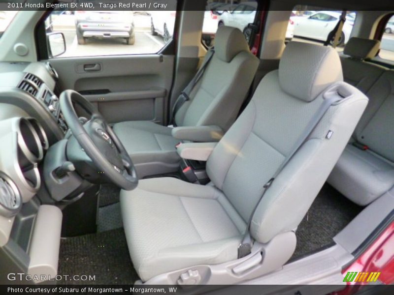 Tango Red Pearl / Gray 2011 Honda Element EX 4WD