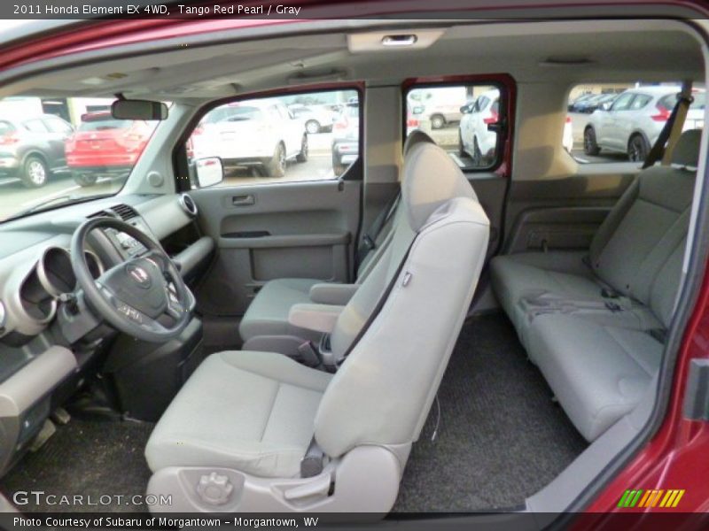 Tango Red Pearl / Gray 2011 Honda Element EX 4WD