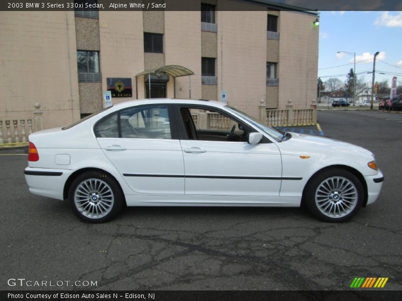 Alpine White / Sand 2003 BMW 3 Series 330xi Sedan