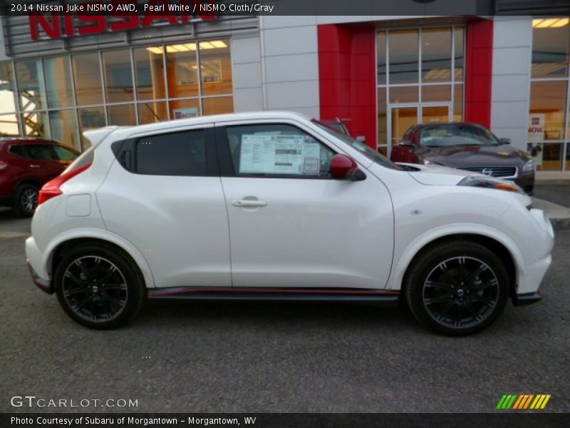  2014 Juke NISMO AWD Pearl White