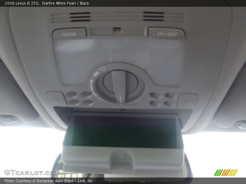 Starfire White Pearl / Black 2008 Lexus IS 250