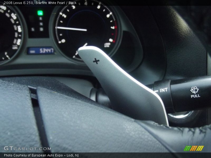 Starfire White Pearl / Black 2008 Lexus IS 250