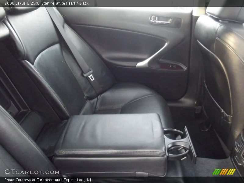 Starfire White Pearl / Black 2008 Lexus IS 250