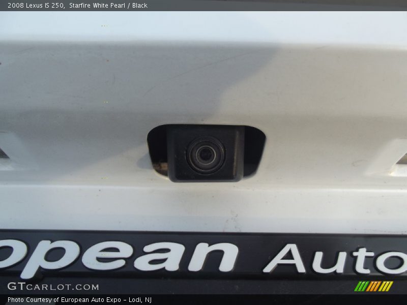 Starfire White Pearl / Black 2008 Lexus IS 250