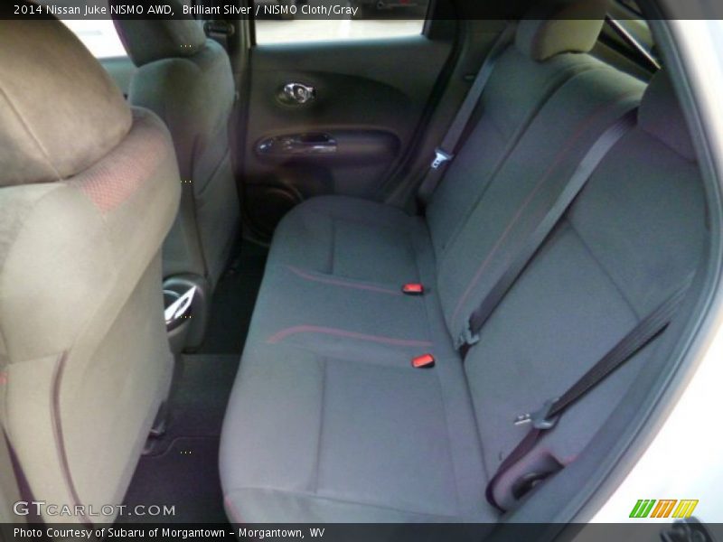 Rear Seat of 2014 Juke NISMO AWD