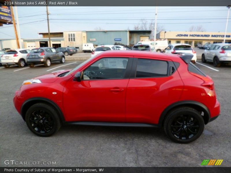 Red Alert / Black 2014 Nissan Juke S AWD
