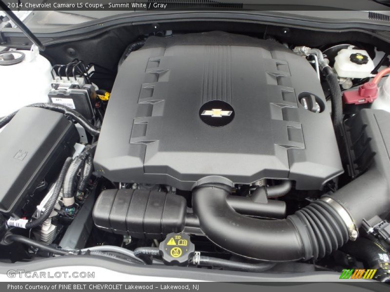 Summit White / Gray 2014 Chevrolet Camaro LS Coupe
