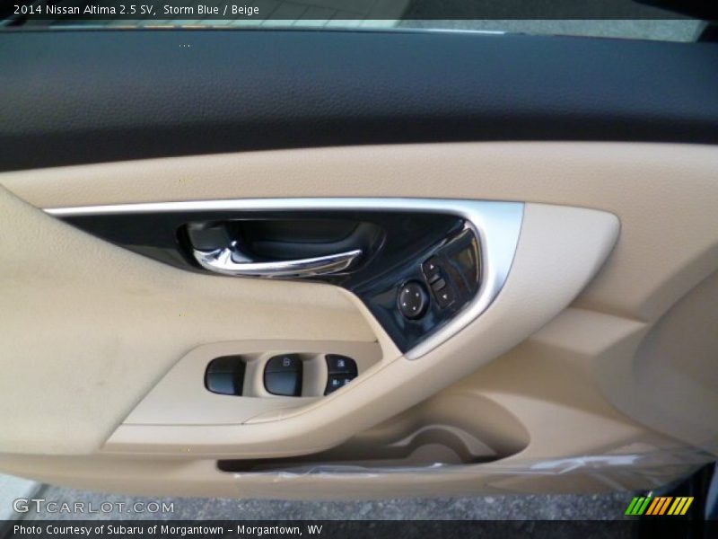 Storm Blue / Beige 2014 Nissan Altima 2.5 SV