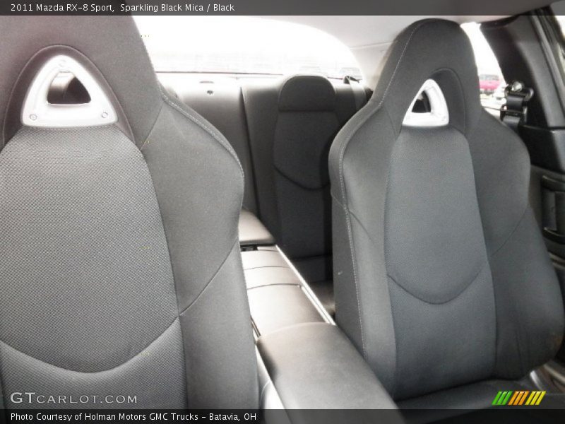 Sparkling Black Mica / Black 2011 Mazda RX-8 Sport