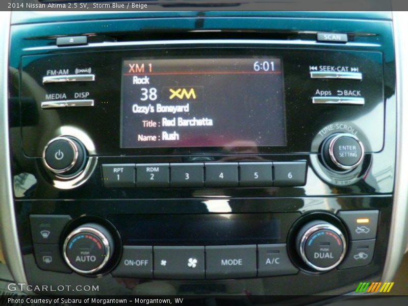 Storm Blue / Beige 2014 Nissan Altima 2.5 SV
