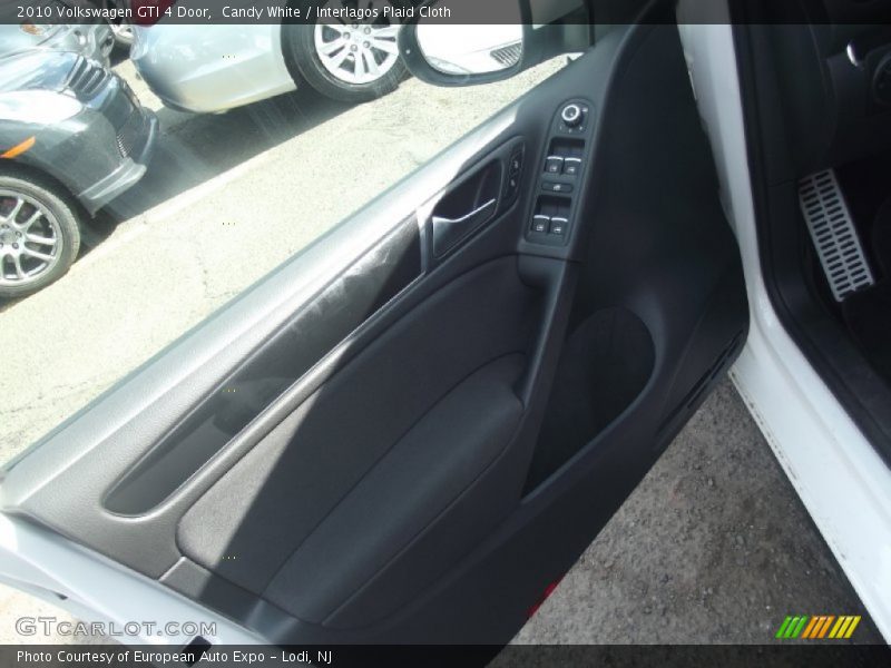 Candy White / Interlagos Plaid Cloth 2010 Volkswagen GTI 4 Door