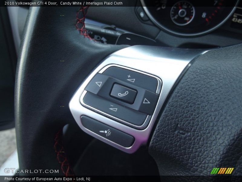 Candy White / Interlagos Plaid Cloth 2010 Volkswagen GTI 4 Door