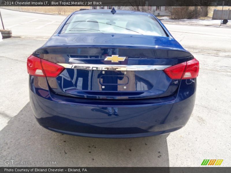 Blue Topaz Metallic / Jet Black 2014 Chevrolet Impala LT