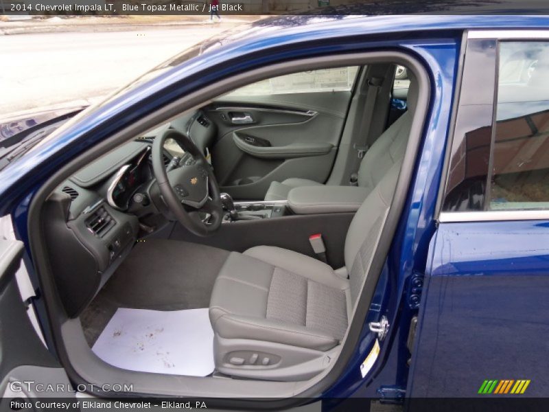 Blue Topaz Metallic / Jet Black 2014 Chevrolet Impala LT