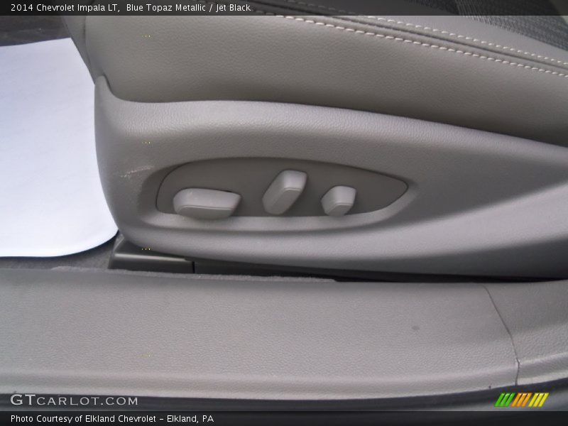 Blue Topaz Metallic / Jet Black 2014 Chevrolet Impala LT