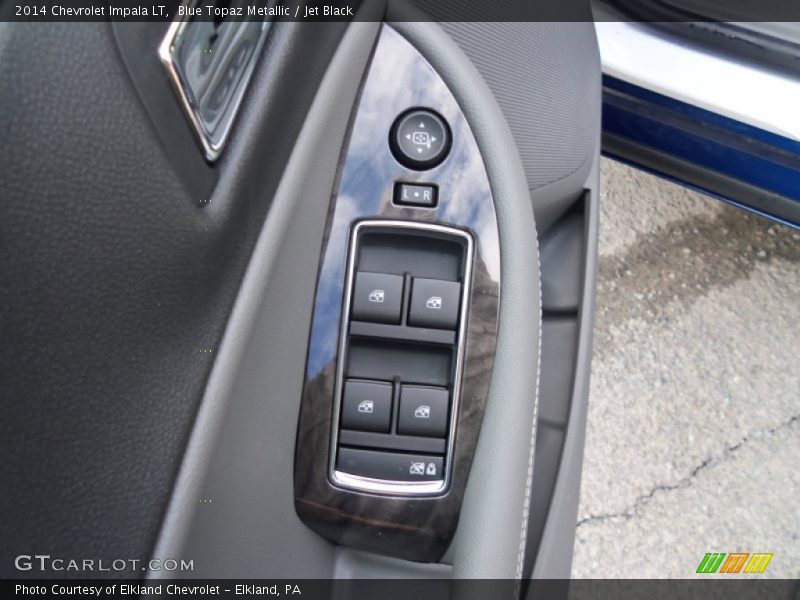 Blue Topaz Metallic / Jet Black 2014 Chevrolet Impala LT