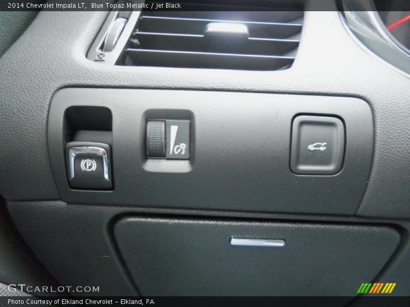 Blue Topaz Metallic / Jet Black 2014 Chevrolet Impala LT