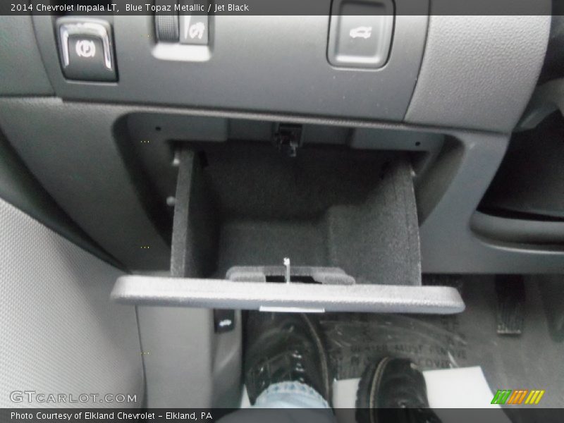 Blue Topaz Metallic / Jet Black 2014 Chevrolet Impala LT