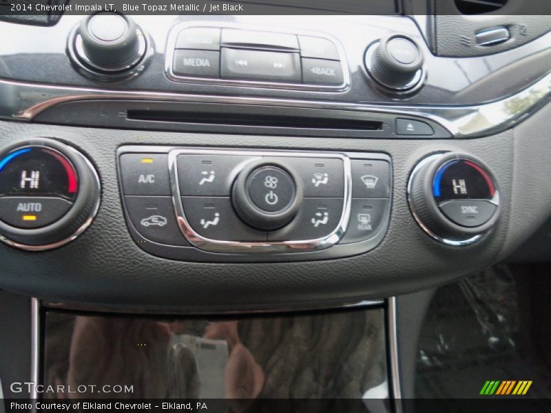 Blue Topaz Metallic / Jet Black 2014 Chevrolet Impala LT