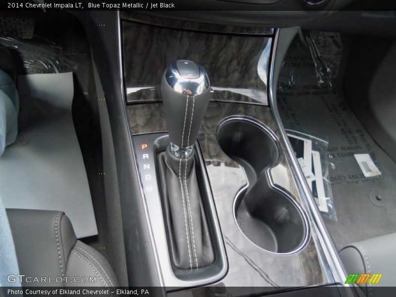 Blue Topaz Metallic / Jet Black 2014 Chevrolet Impala LT
