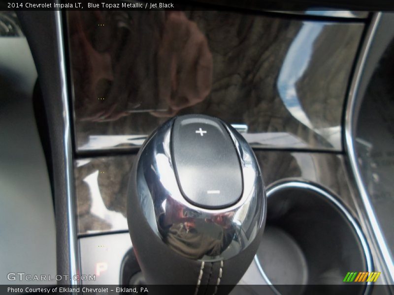 Blue Topaz Metallic / Jet Black 2014 Chevrolet Impala LT