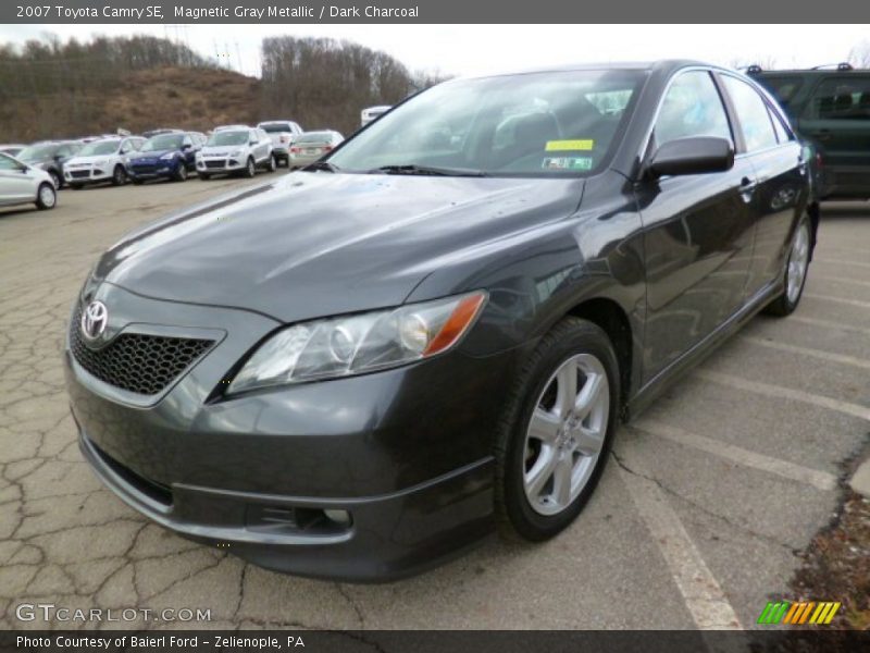 Magnetic Gray Metallic / Dark Charcoal 2007 Toyota Camry SE