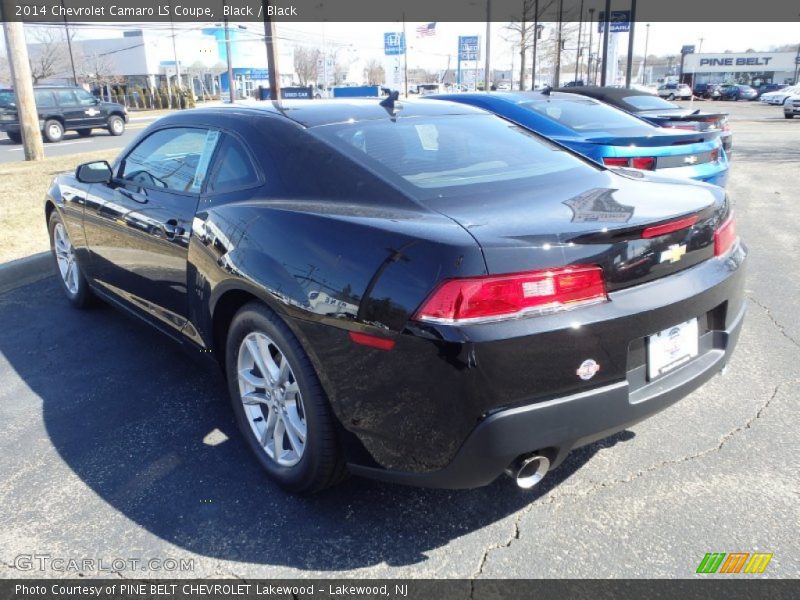 Black / Black 2014 Chevrolet Camaro LS Coupe