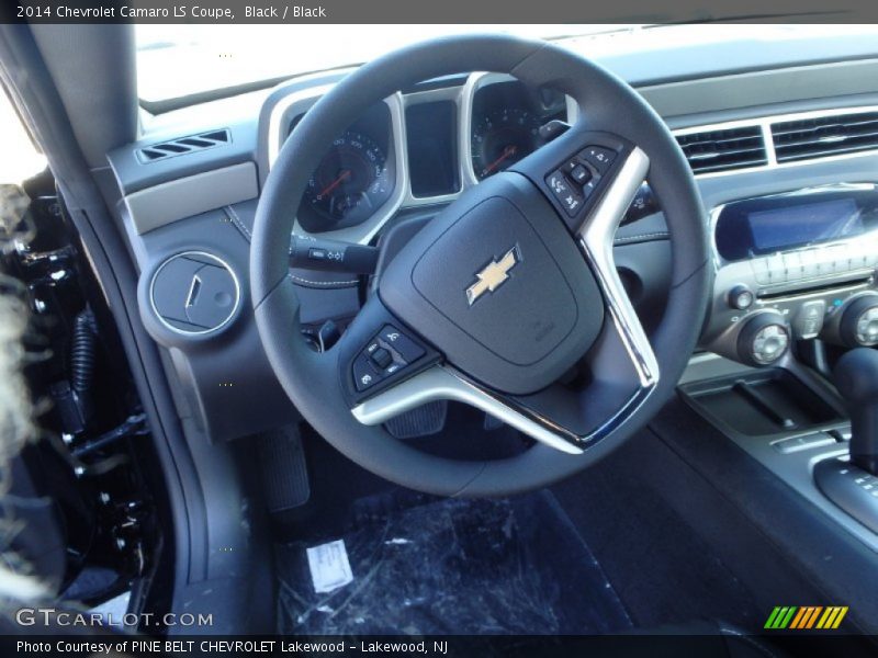 Black / Black 2014 Chevrolet Camaro LS Coupe