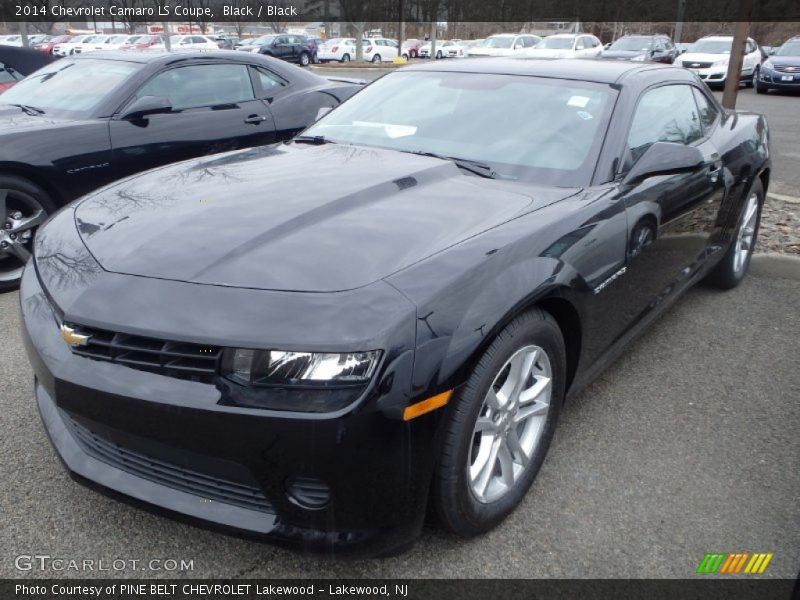 Black / Black 2014 Chevrolet Camaro LS Coupe