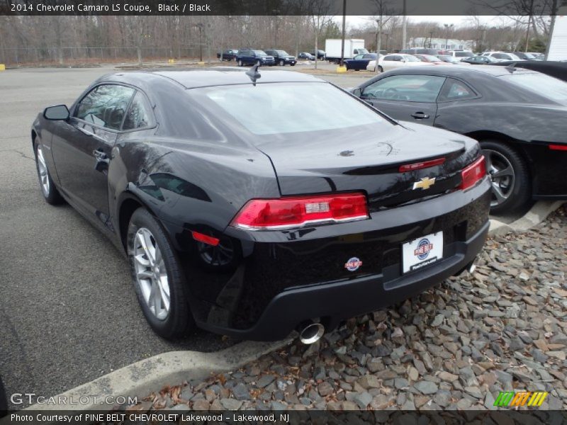 Black / Black 2014 Chevrolet Camaro LS Coupe