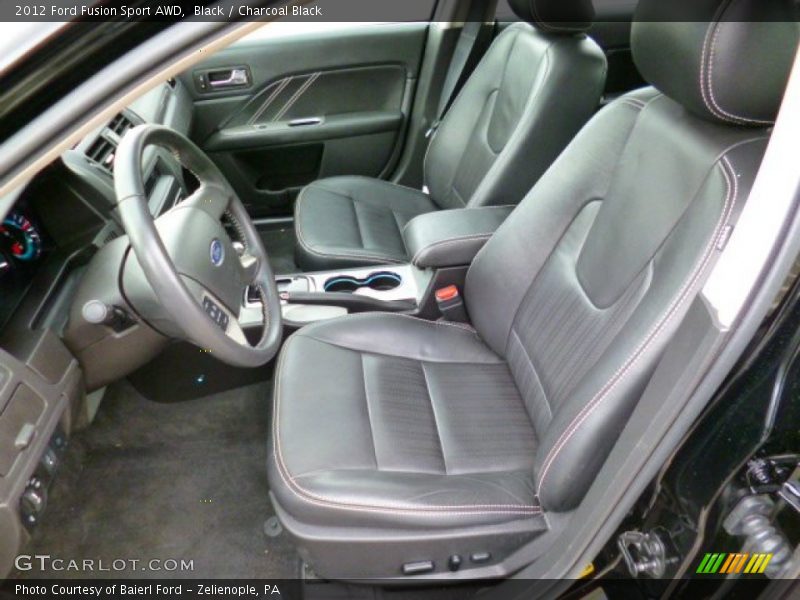 Front Seat of 2012 Fusion Sport AWD