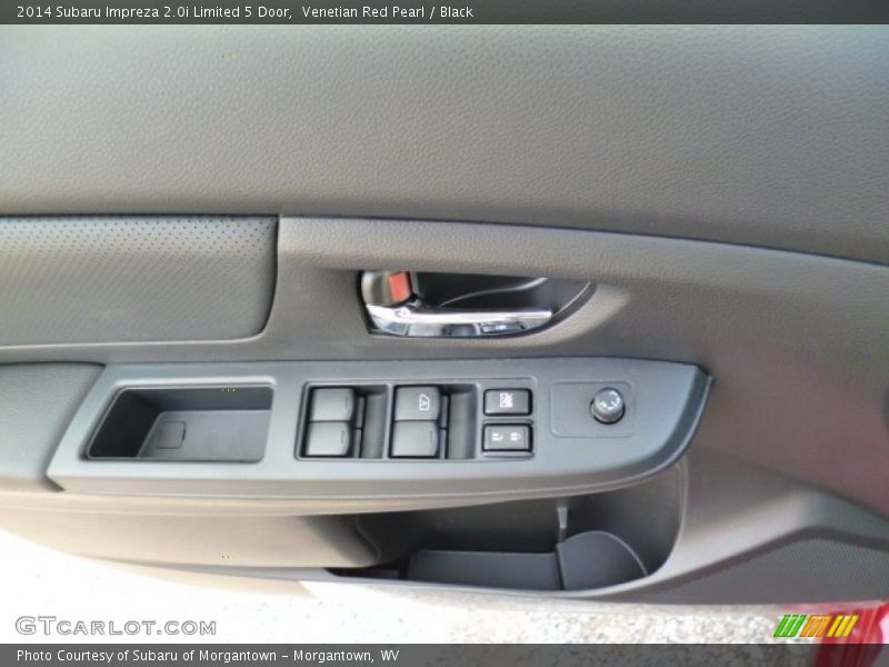 Venetian Red Pearl / Black 2014 Subaru Impreza 2.0i Limited 5 Door