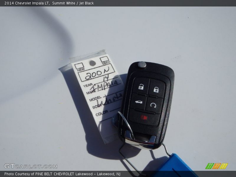 Summit White / Jet Black 2014 Chevrolet Impala LT