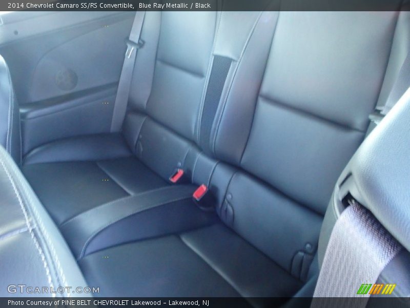Blue Ray Metallic / Black 2014 Chevrolet Camaro SS/RS Convertible